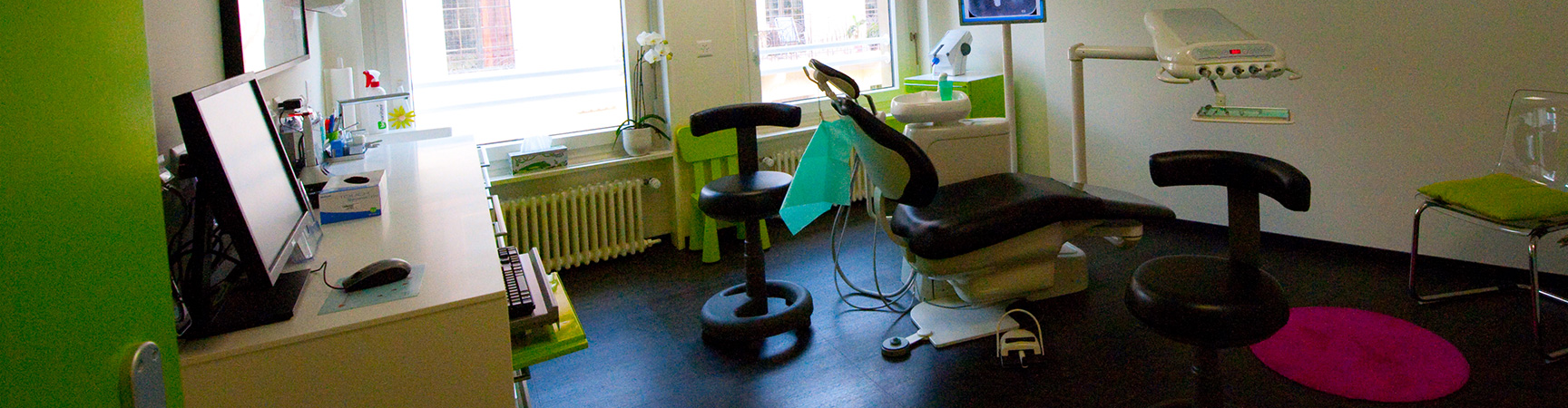 Accueil personnalisé dans un cadre coloré…